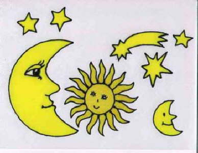 Sonne,Mond, Sterne